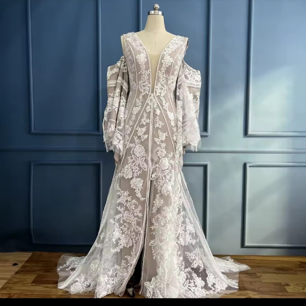 Elegant Lace Floral Dress